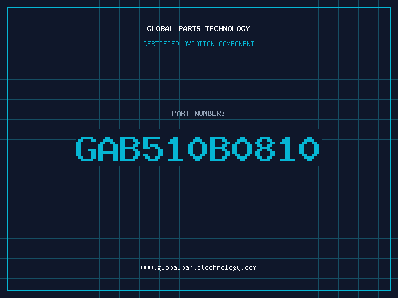 Aviation Part GAB510B0810
