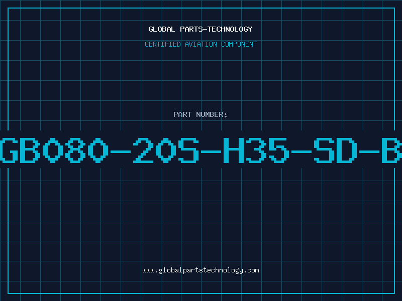 Aviation Part GB080-20S-H35-SD-B