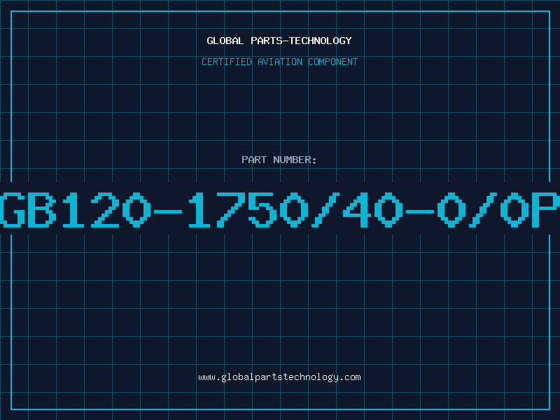 Aviation Part GB120-1750/40-0/0P