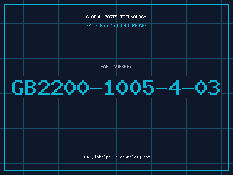 Aviation Part GB2200-1005-4-03