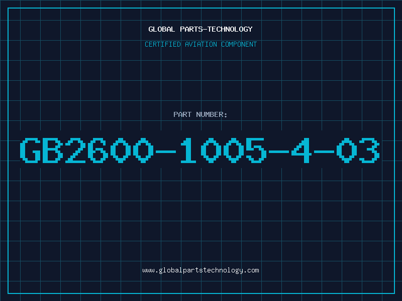 Aviation Part GB2600-1005-4-03