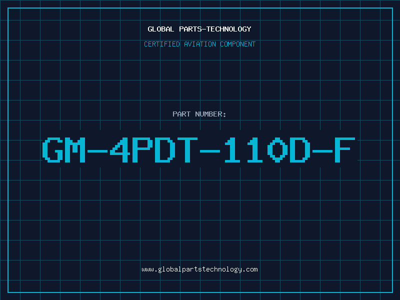 Aviation Part GM-4PDT-110D-F