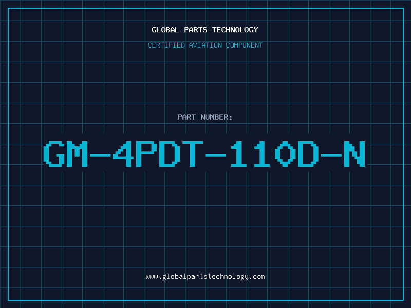 Aviation Part GM-4PDT-110D-N