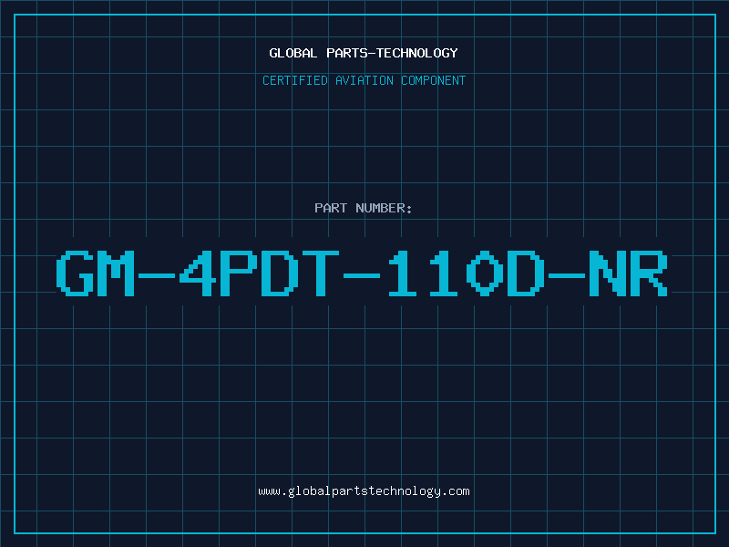 Aviation Part GM-4PDT-110D-NR