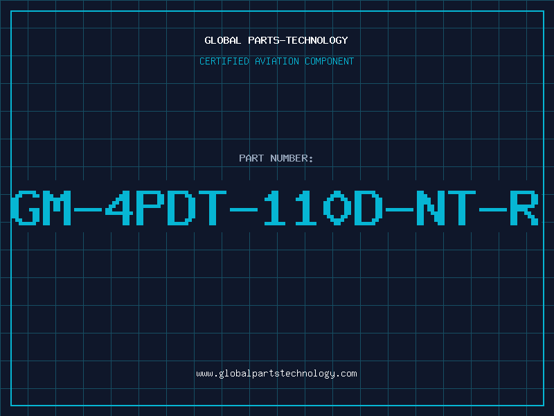 Aviation Part GM-4PDT-110D-NT-R