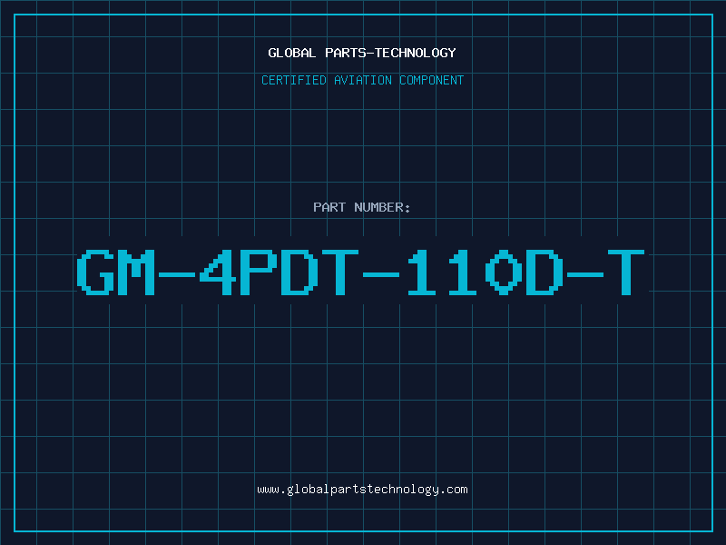 Aviation Part GM-4PDT-110D-T