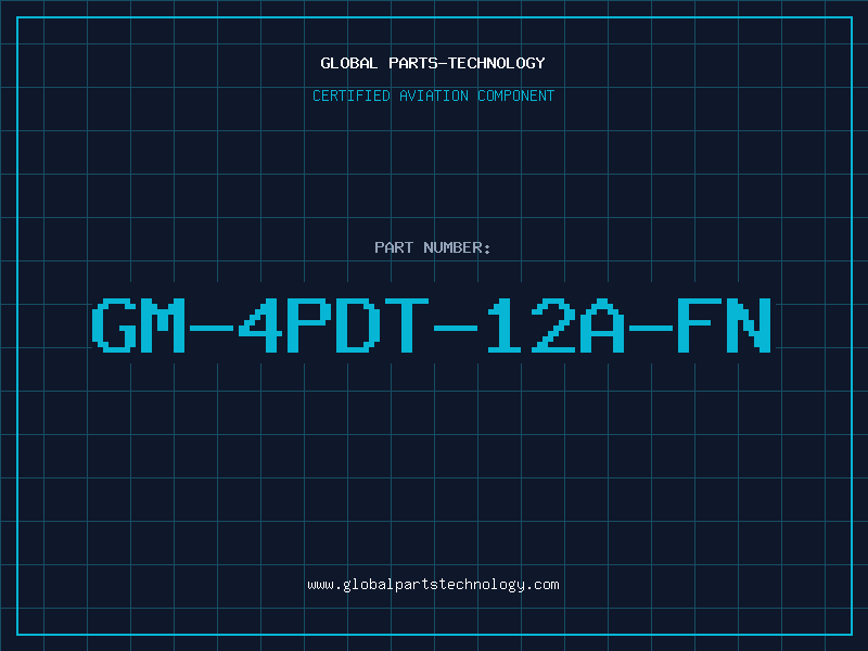 Aviation Part GM-4PDT-12A-FN