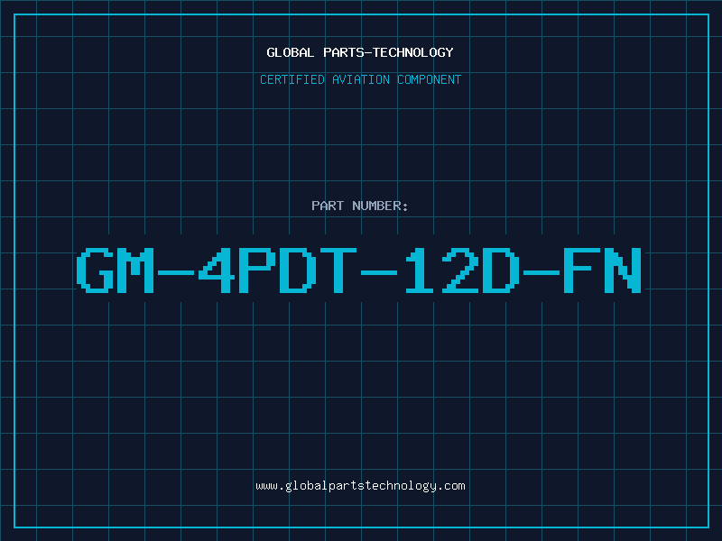 Aviation Part GM-4PDT-12D-FN