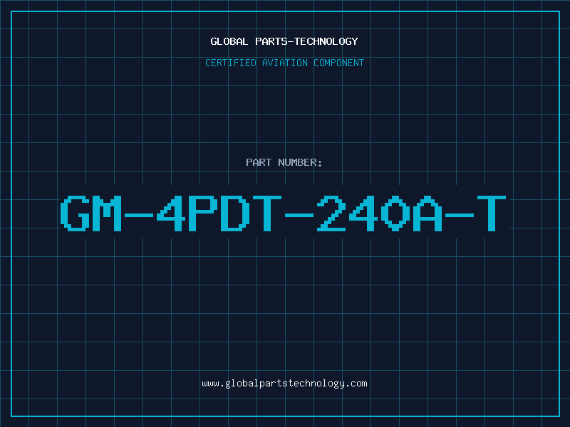 Aviation Part GM-4PDT-240A-T