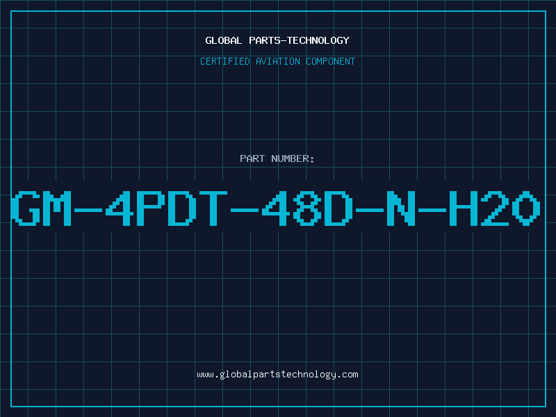 Aviation Part GM-4PDT-48D-N-H20