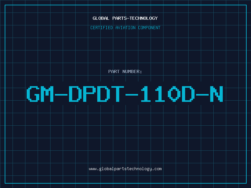 Aviation Part GM-DPDT-110D-N