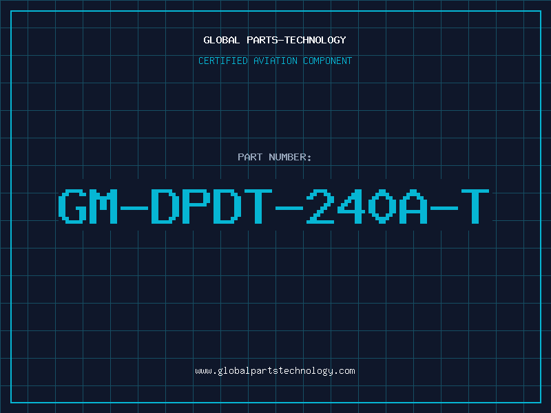 Aviation Part GM-DPDT-240A-T