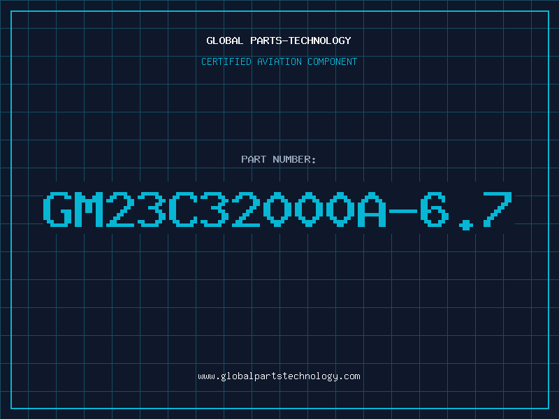 Aviation Part GM23C32000A-6.7