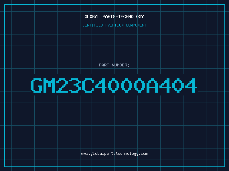 Aviation Part GM23C4000A404