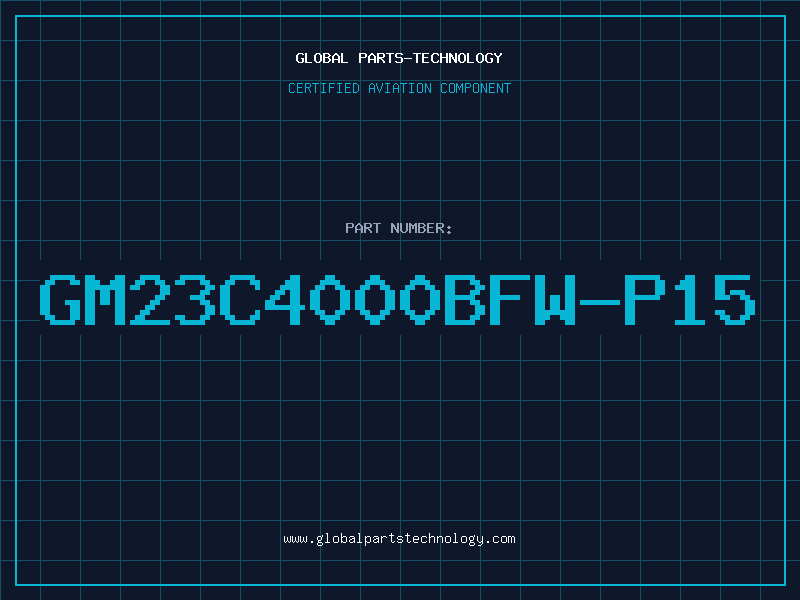 Aviation Part GM23C4000BFW-P15