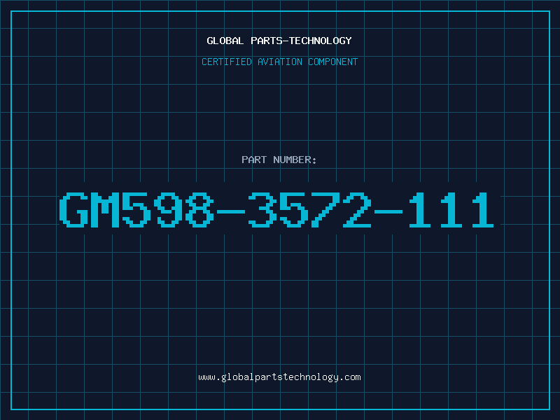 Aviation Part GM598-3572-111