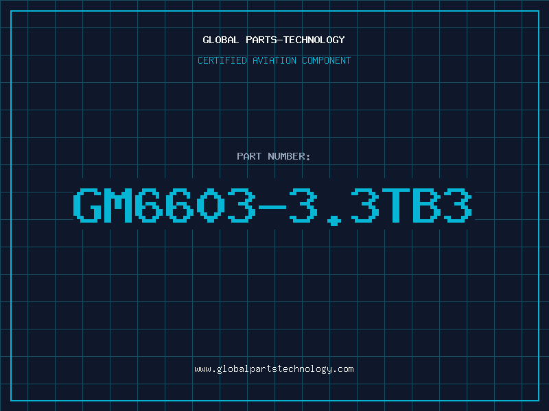 Aviation Part GM6603-3.3TB3