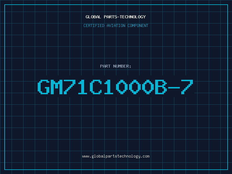 Aviation Part GM71C1000B-7