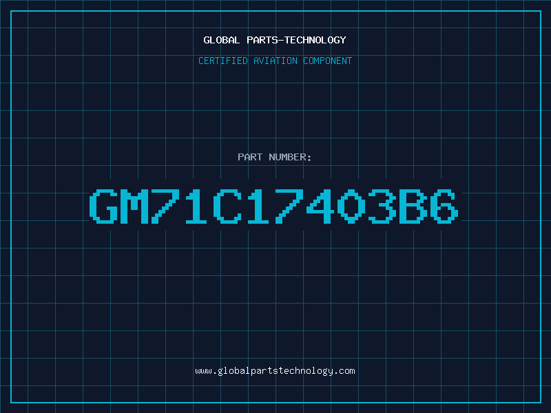 Aviation Part GM71C17403B6
