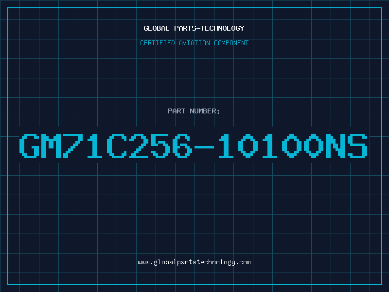Aviation Part GM71C256-10100NS