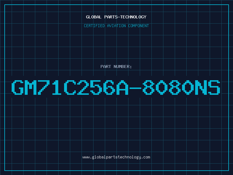 Aviation Part GM71C256A-8080NS