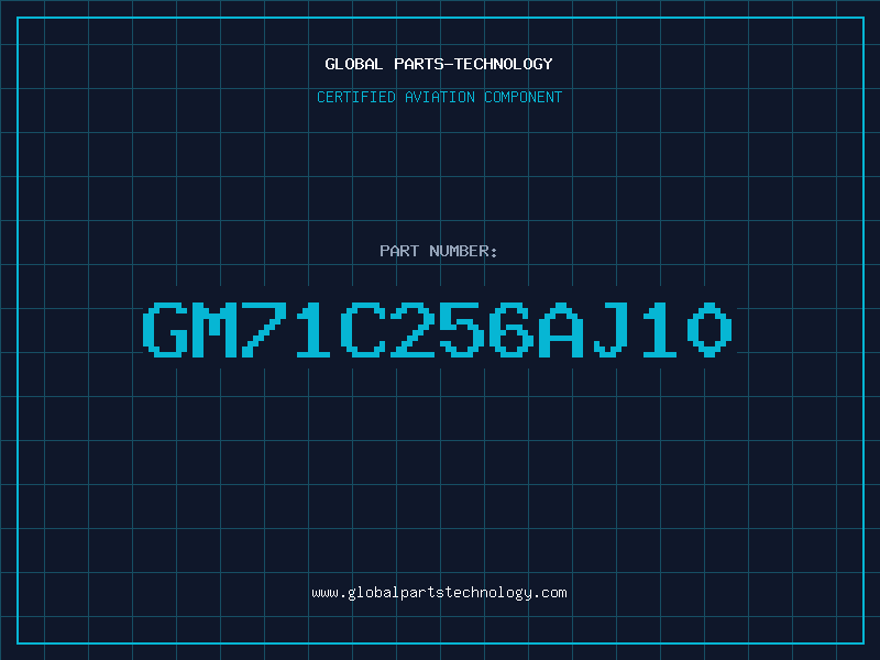 Aviation Part GM71C256AJ10