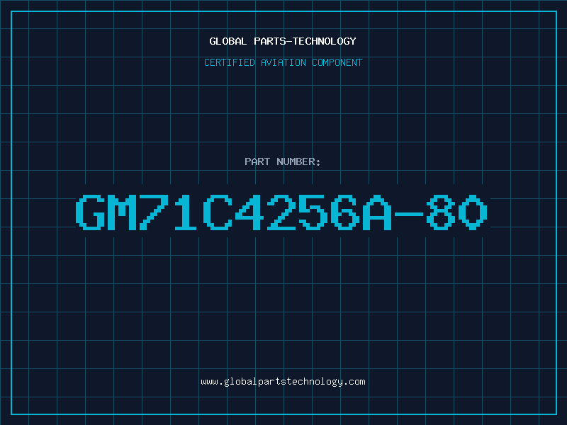 Aviation Part GM71C4256A-80