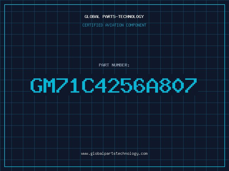 Aviation Part GM71C4256A807