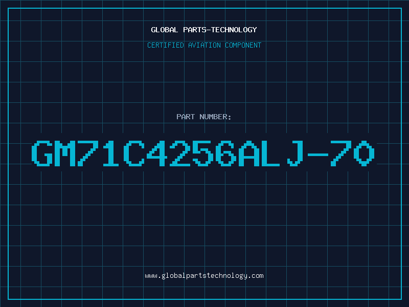 Aviation Part GM71C4256ALJ-70