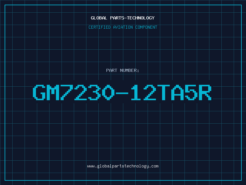 Aviation Part GM7230-12TA5R