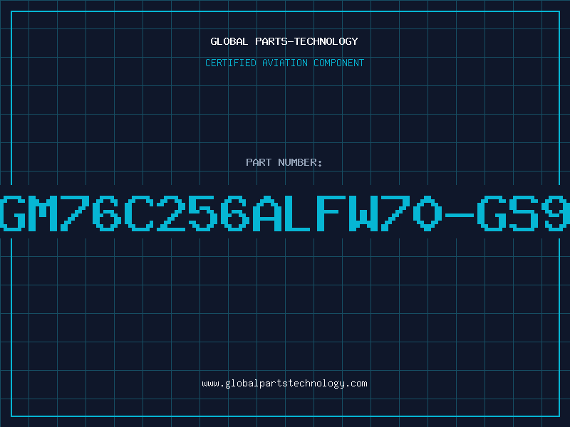 Aviation Part GM76C256ALFW70-GS9