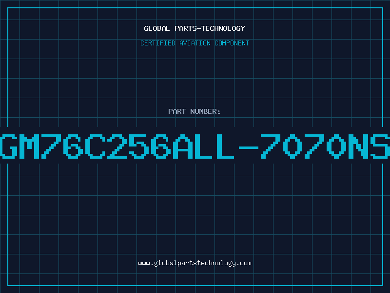 Aviation Part GM76C256ALL-7070NS