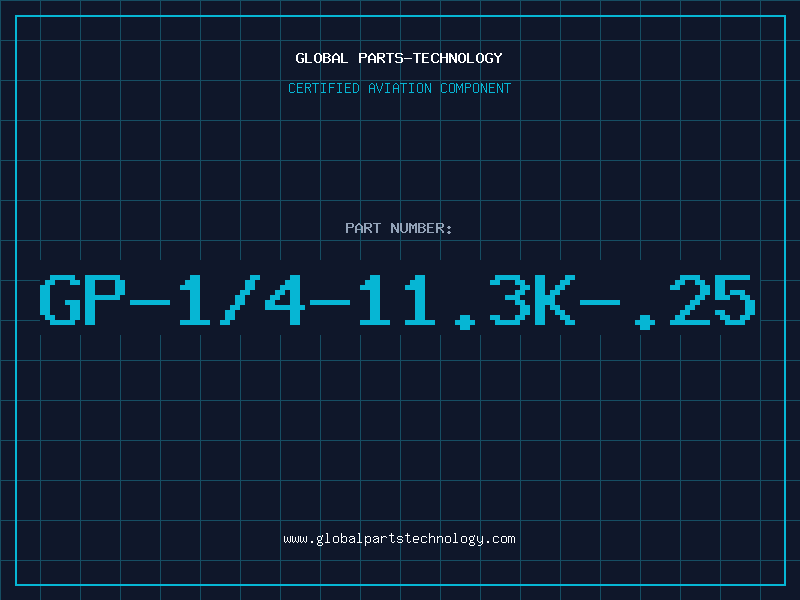 Aviation Part GP-1/4-11.3K-.25