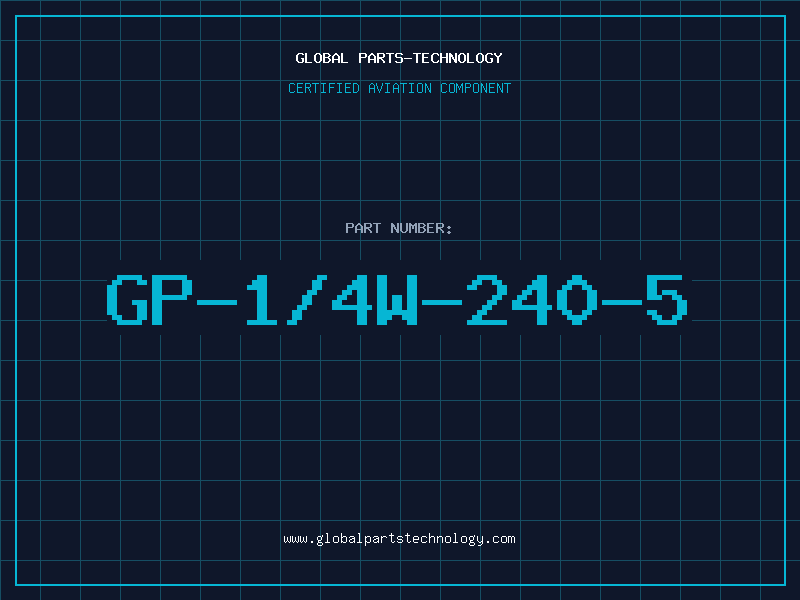 Aviation Part GP-1/4W-240-5