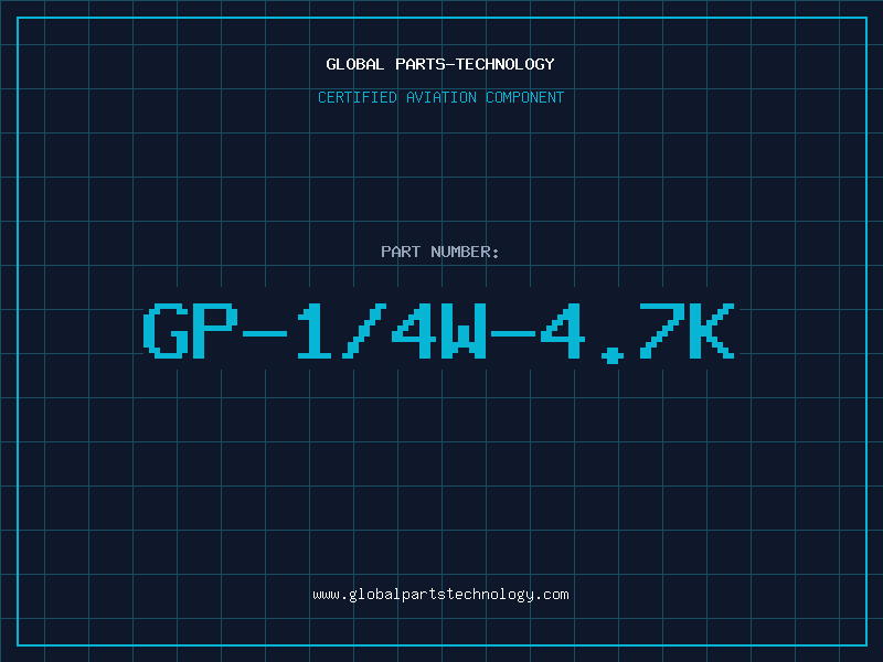 Aviation Part GP-1/4W-4.7K