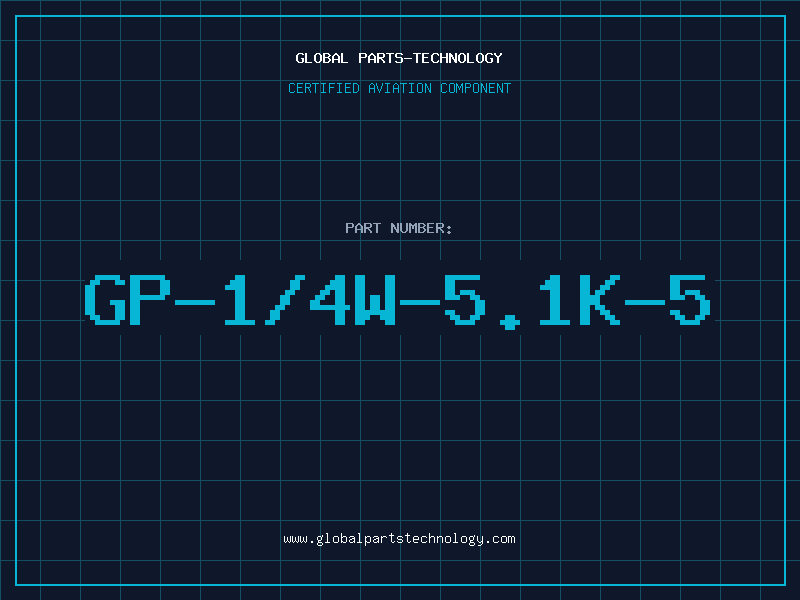 Aviation Part GP-1/4W-5.1K-5