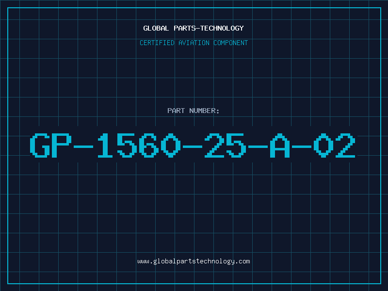 Aviation Part GP-1560-25-A-02