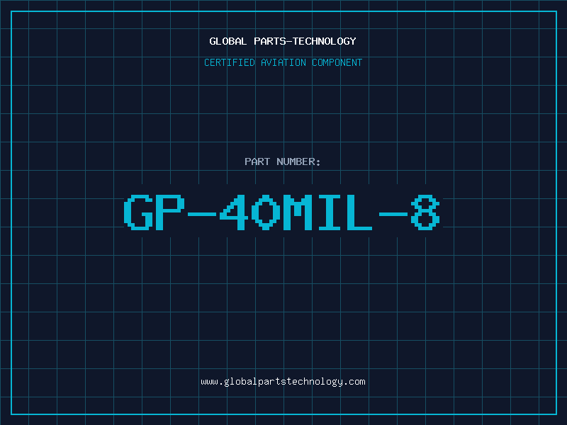 Aviation Part GP-40MIL-8