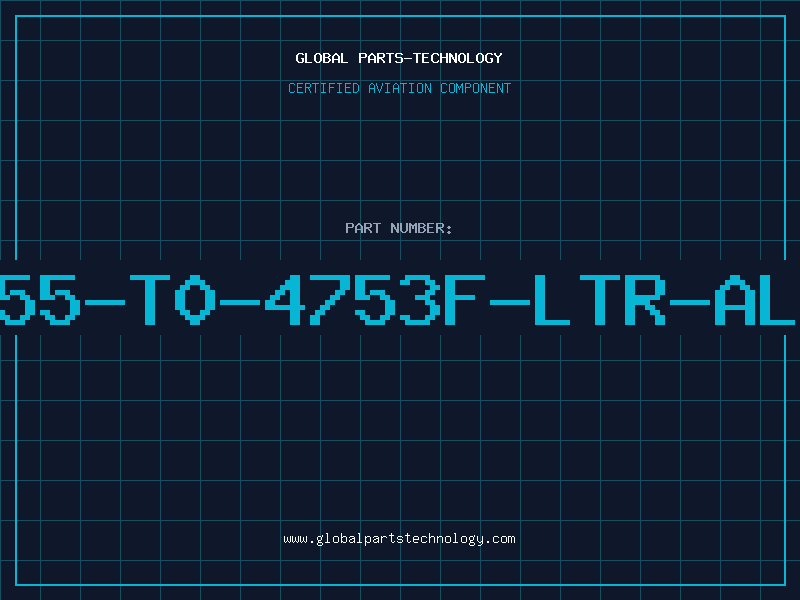 Aviation Part GP-55-T0-4753F-LTR-ALTSM