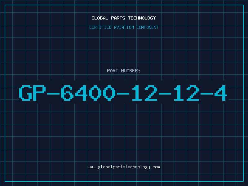 Aviation Part GP-6400-12-12-4