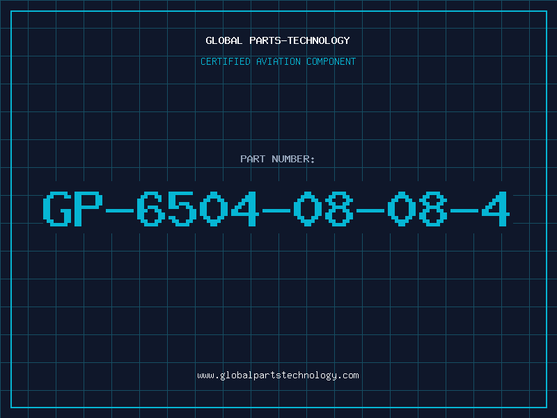 Aviation Part GP-6504-08-08-4