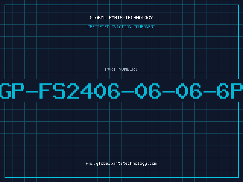 Aviation Part GP-FS2406-06-06-6P