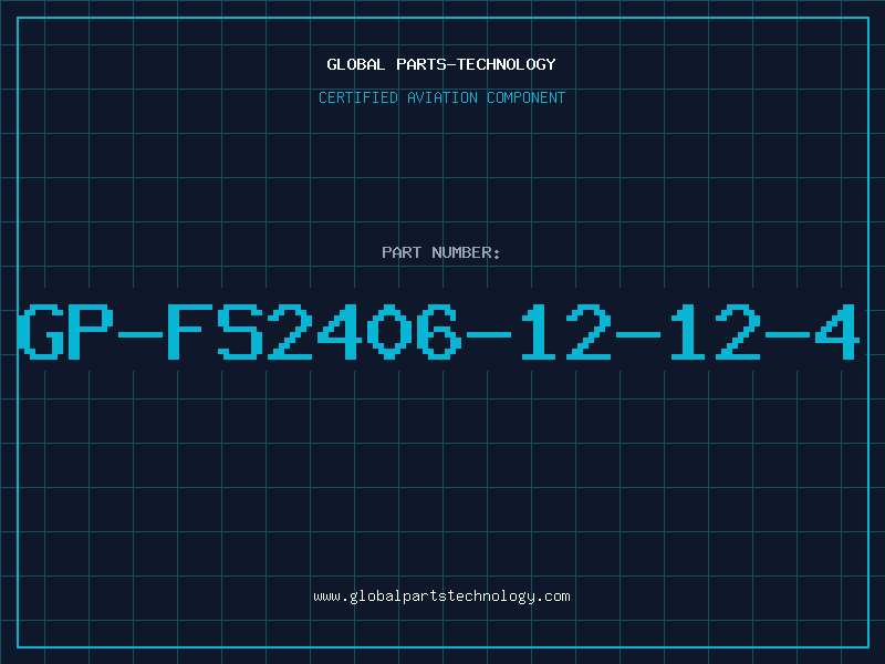 Aviation Part GP-FS2406-12-12-4