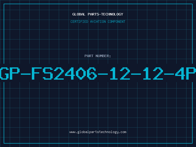Aviation Part GP-FS2406-12-12-4P