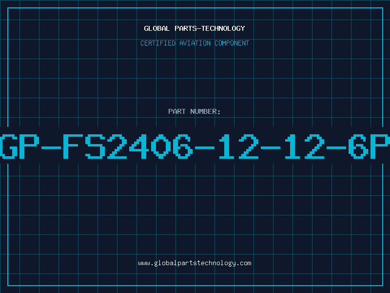 Aviation Part GP-FS2406-12-12-6P