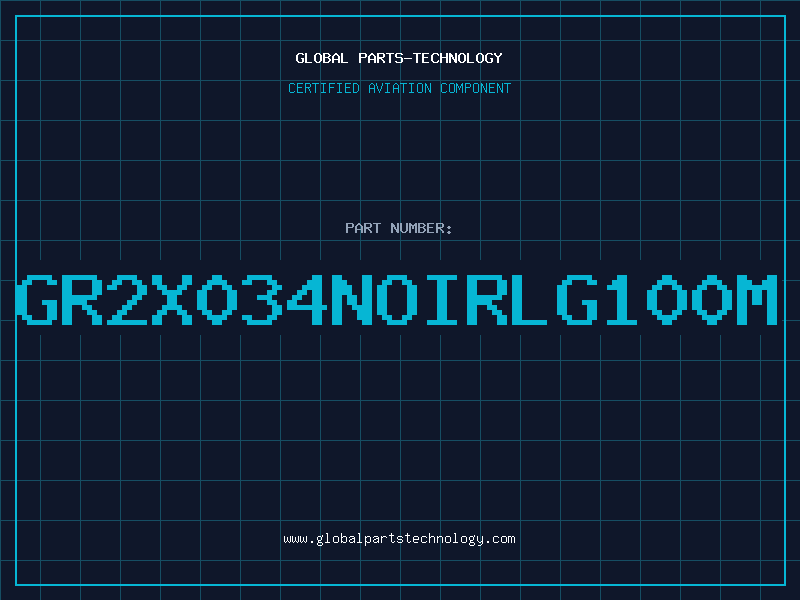 Aviation Part GR2X034NOIRLG100M