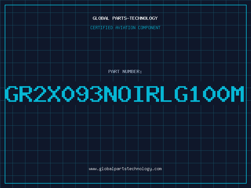 Aviation Part GR2X093NOIRLG100M
