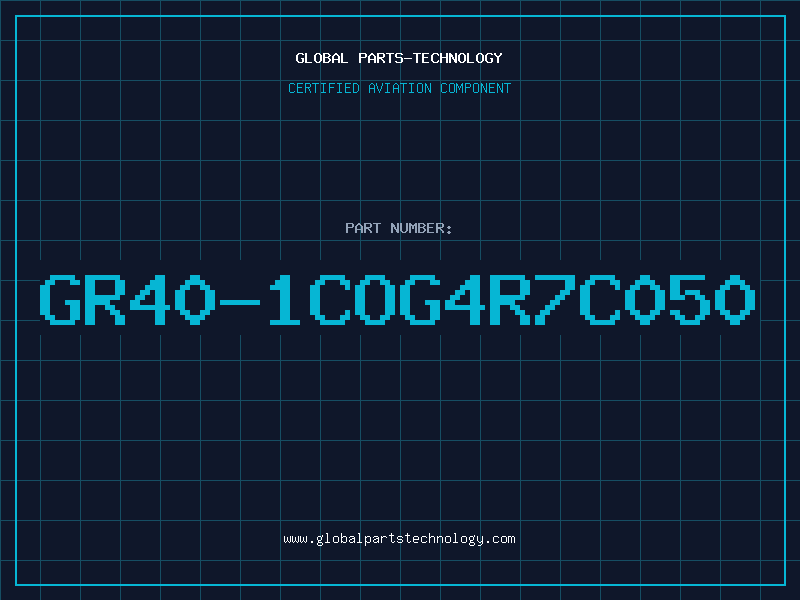 Aviation Part GR40-1COG4R7C050