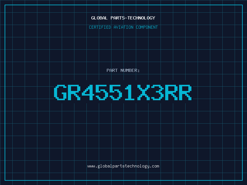 Aviation Part GR4551X3RR