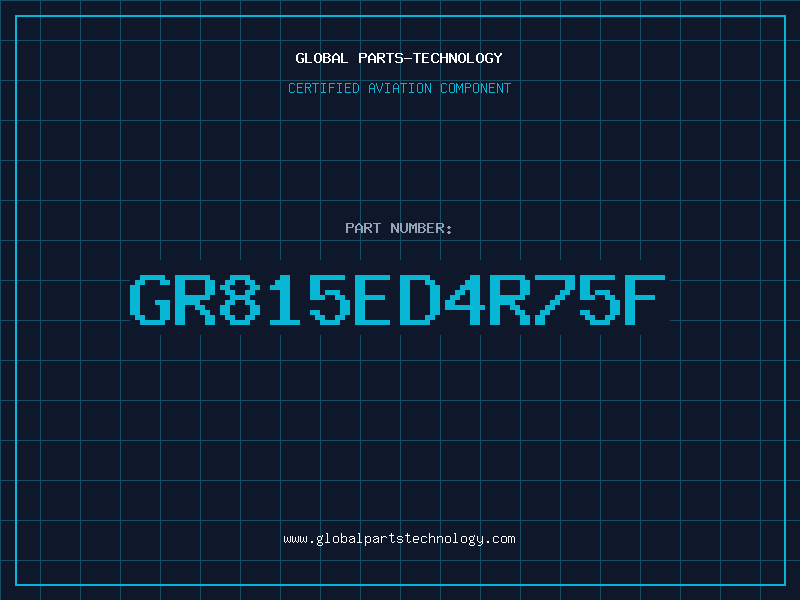Aviation Part GR815ED4R75F